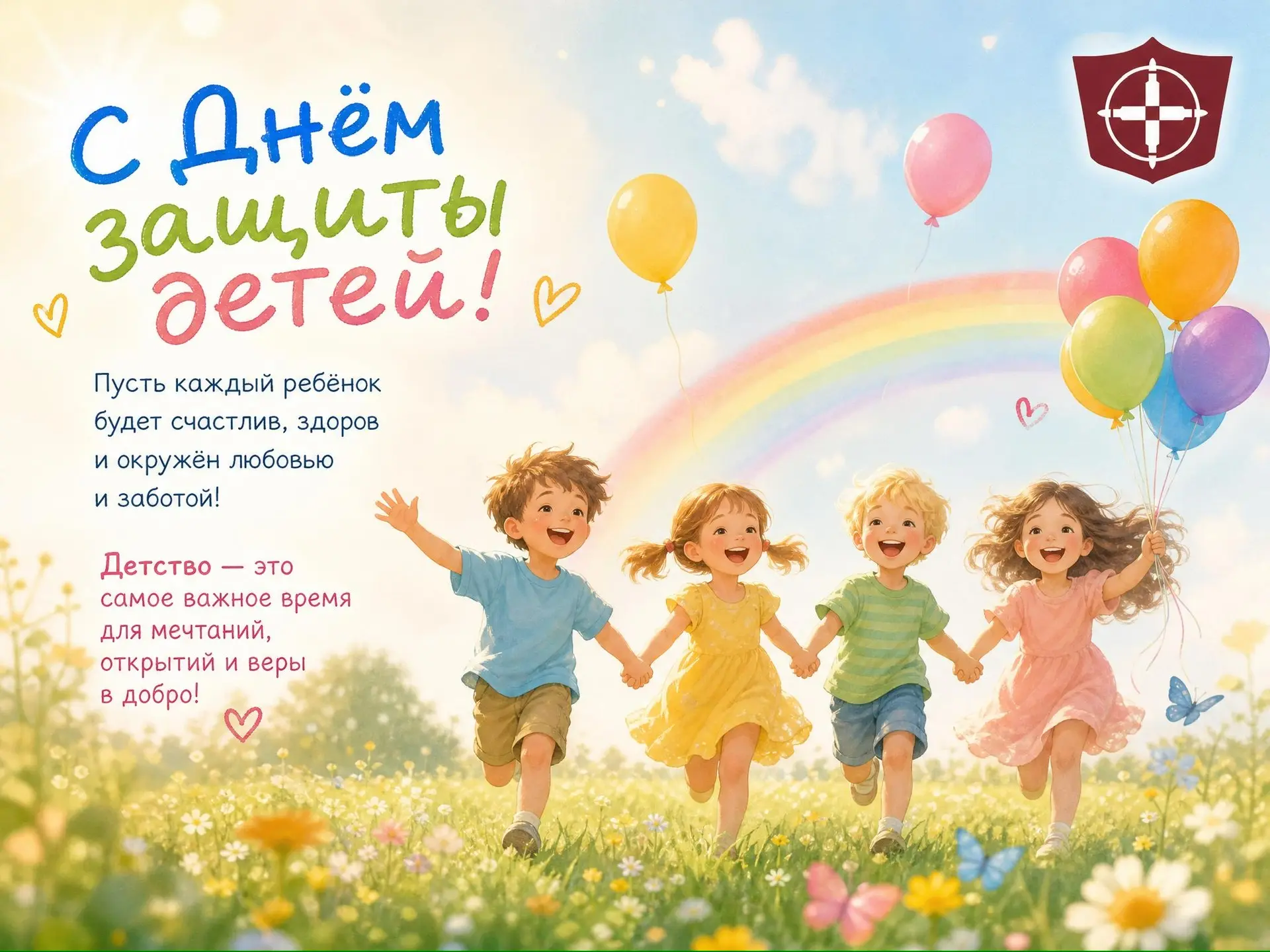 🌸 Поздравляем с Днём защиты детей! 🌸