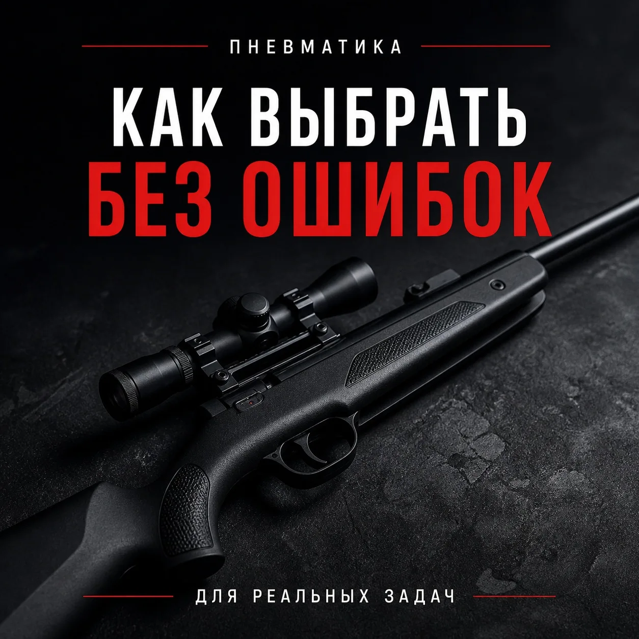 Самый частый сценарий: человек покупает пистолет или винтовку, приносит домой… и уже че...