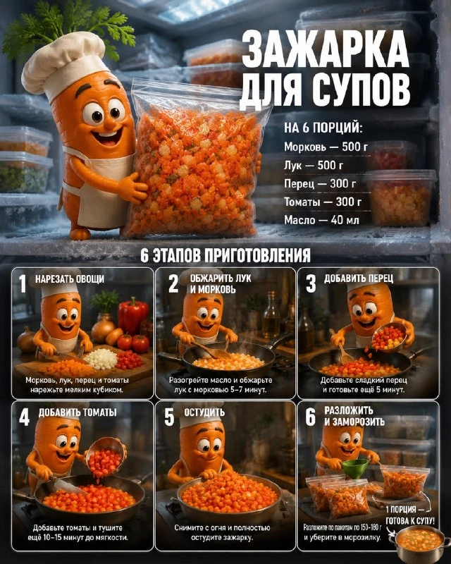 МОРОЗИЛКА МОЖЕТ ЭКОНОМИТЬ ЧАСЫ 🧊