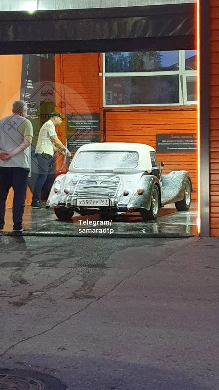 😎Замечен один из самых стильных автомобилей Самары