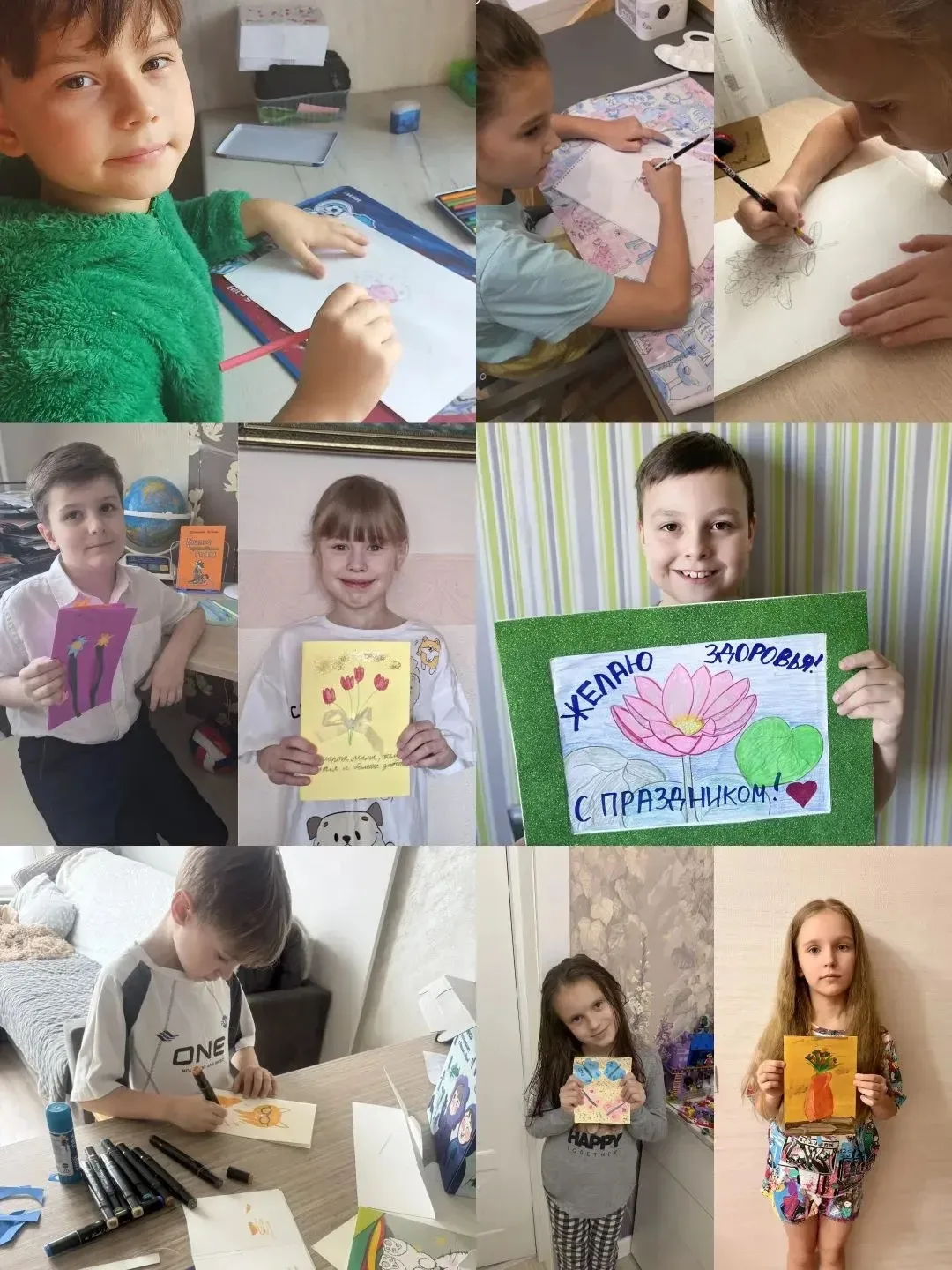 Весенняя неделя добра: открытки для самых дорогих❤️  2 «А» в этом году решил встретить весну не толь
