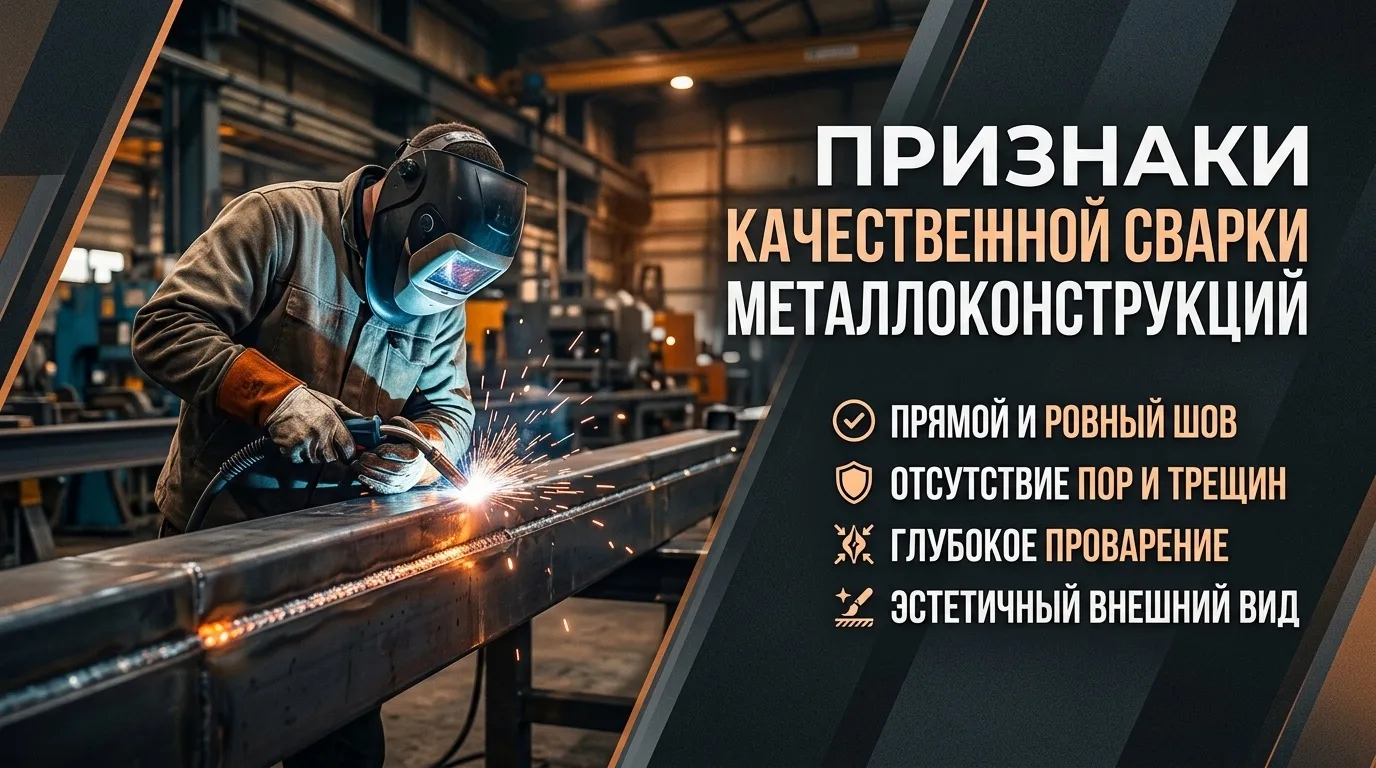 🔧  3 признака качественной сварки металлоконструкций – экспертный взгляд от завода SOB...