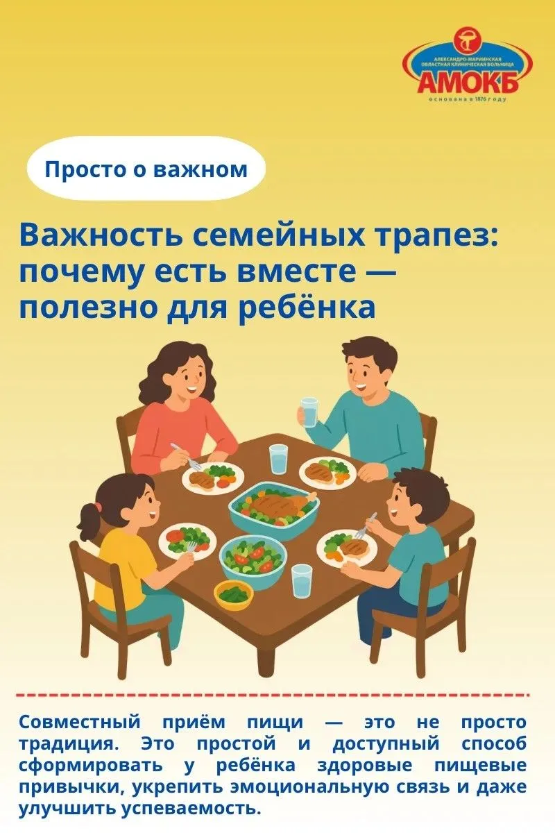 Здоровые привычки начинаются дома. В рамках недели продвижения ЗОЖ 🏥Александро-Мариинс...