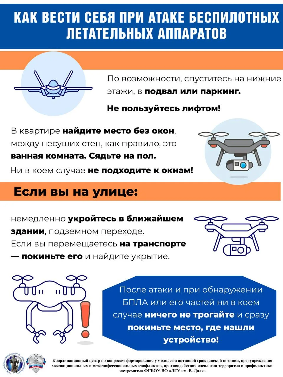 Действия при угрозе атаки БПЛА и ракетной опасности

В современных условиях важно знать, как действо