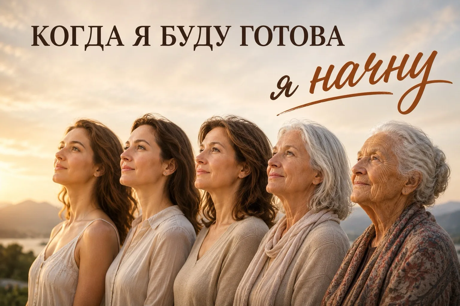 Я НАЧНУ, КОГДА БУДУ ГОТОВА…»