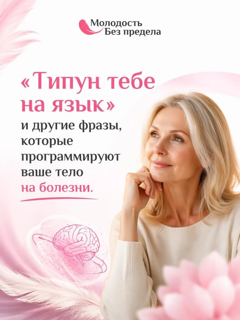 Типун тебе на язык и другие фразы, которые программируют ваше тело на болезни.

Вы когда-нибудь заме