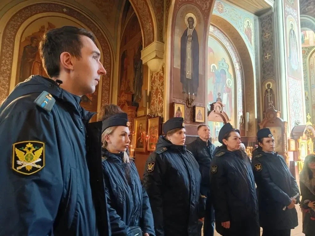 Сотрудники ГУФССП России по Краснодарскому краю почтили память небесного покровителя службы в Свято-