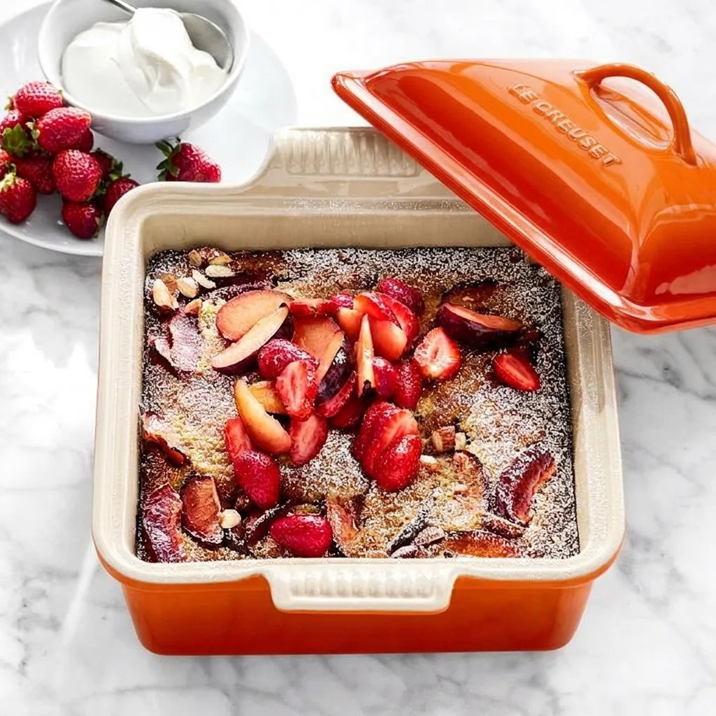 💾Квадратные формы для запекания в фирменной эстетике Le Creuset - идеально приготовлен...