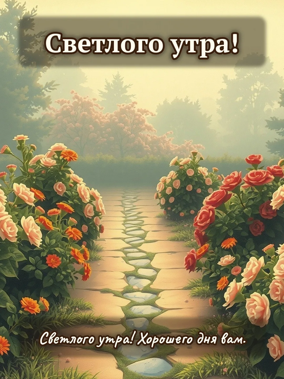 🌅 Светлого утра! Светлого утра! Хорошего дня вам.