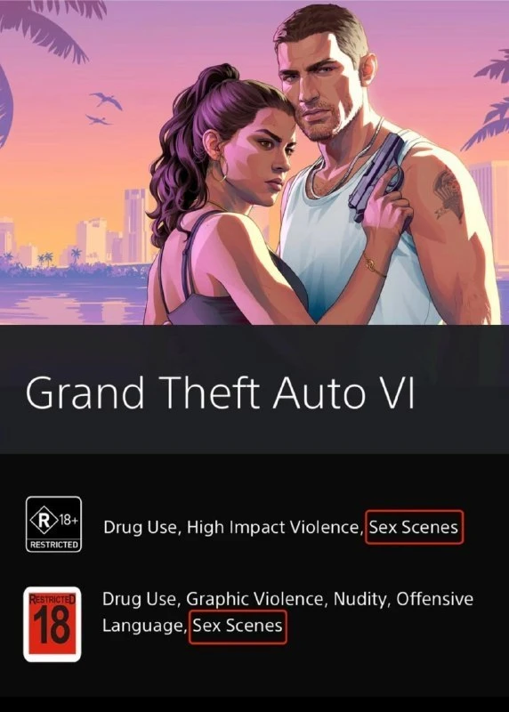 В GTA 6 официально подтвердили сцены секса