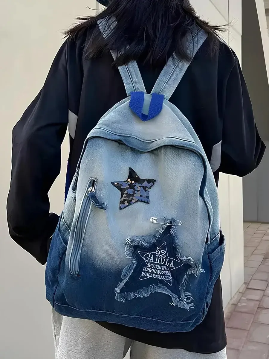 Рюкзак джинсовый 🎒
