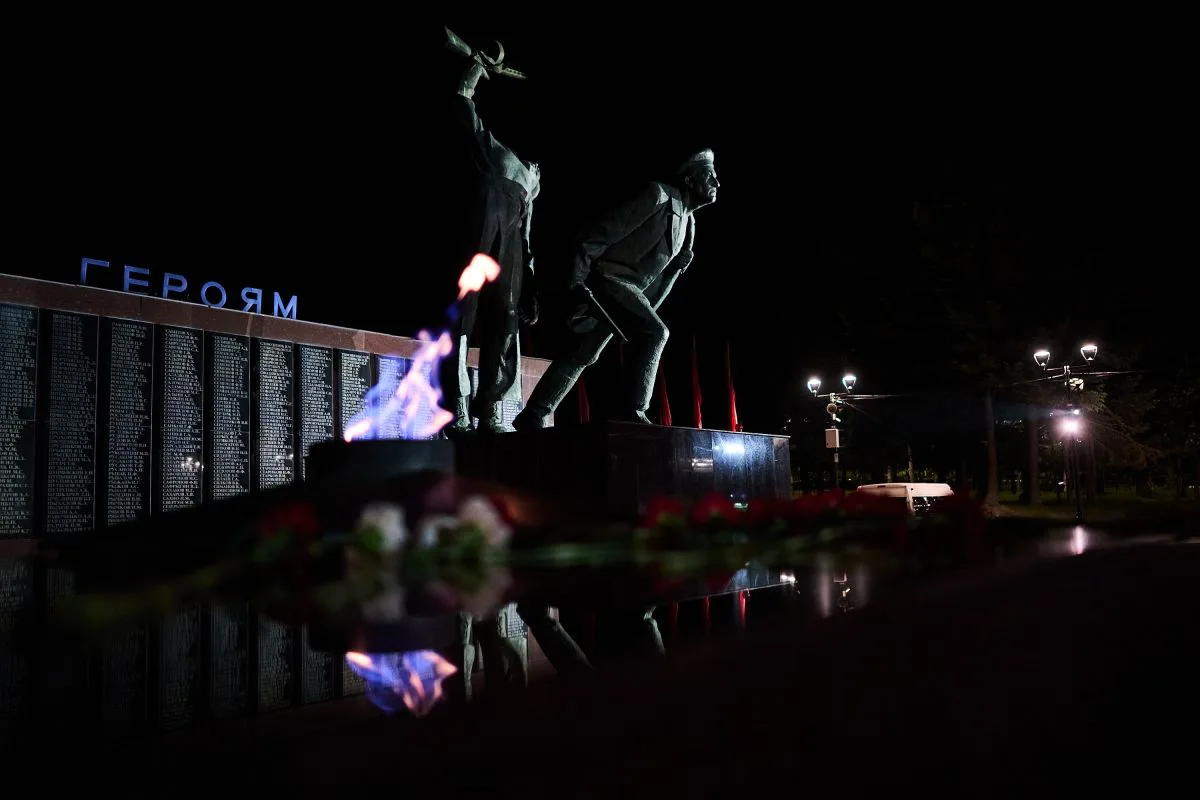 🕯Южно-Сахалинск одним из первых в стране почтил память павших воинов ВОВ
