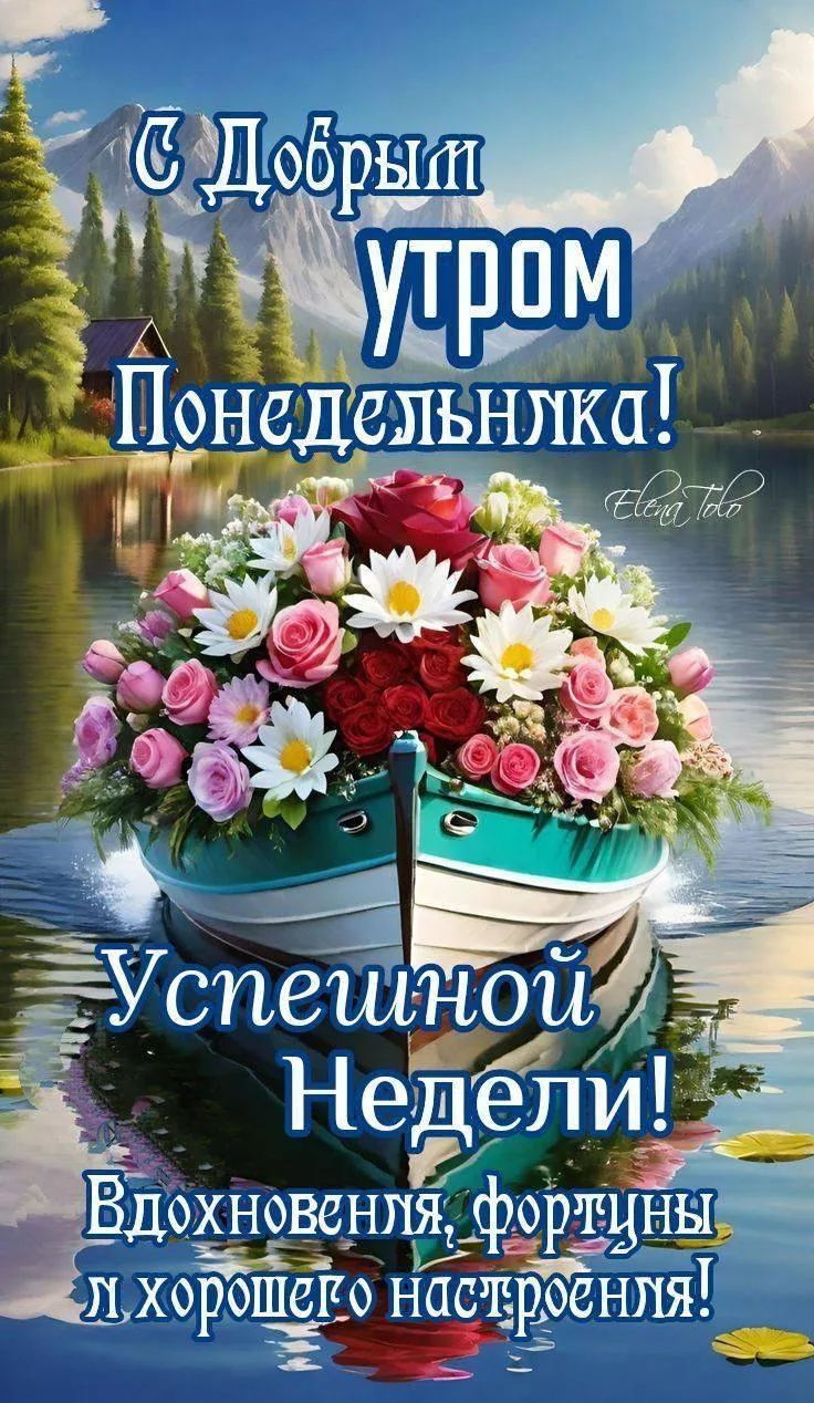 ✨Желаем плодотворной рабочей недели!✨
