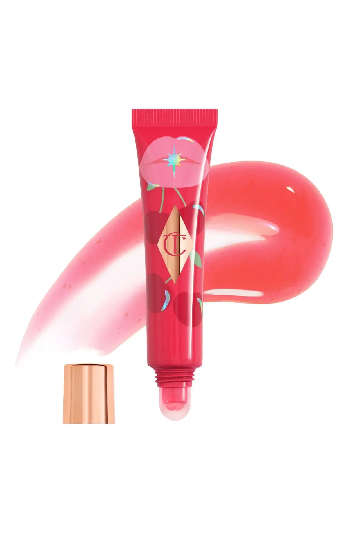 Лучшее масло для губ от Charlotte tilbury unreal lips healthy glow nectar oil cherry gl...