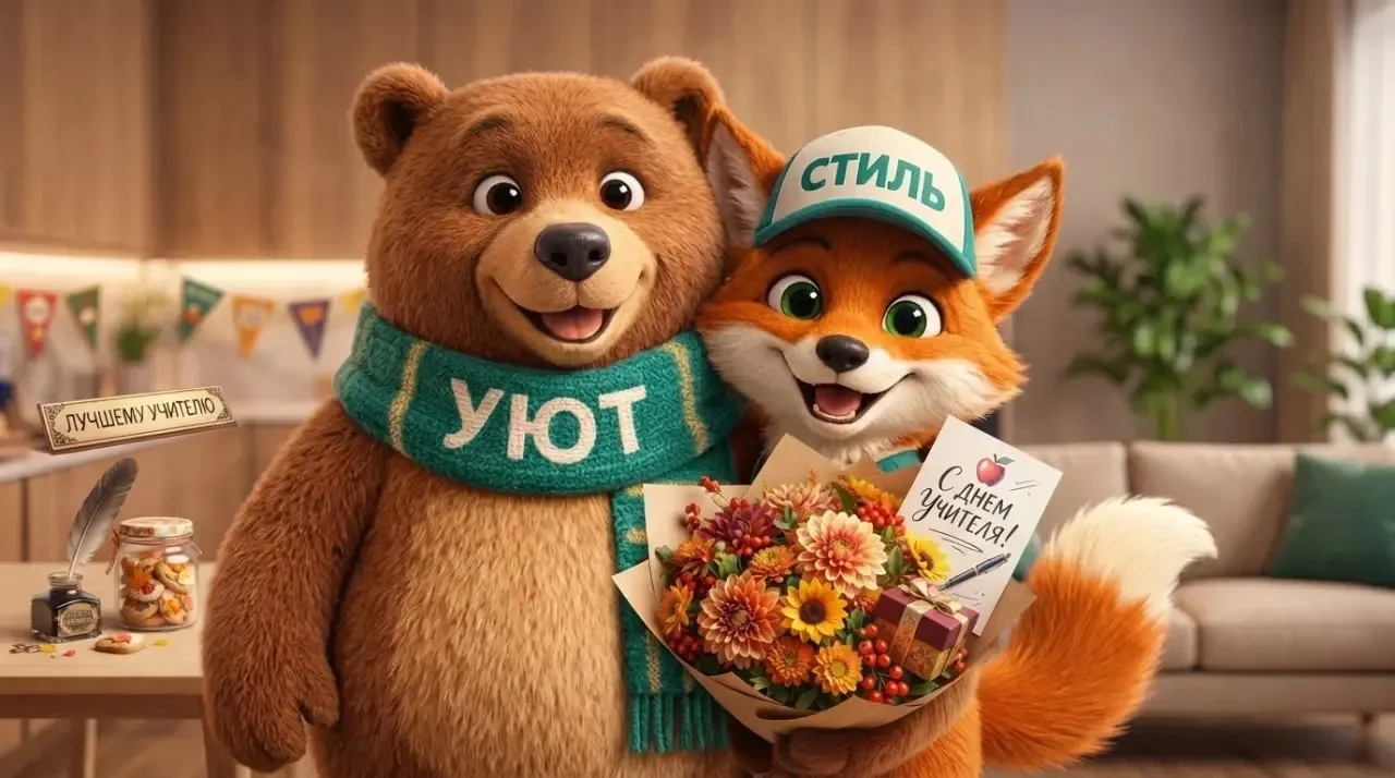 Наши ребята поздравляют учителей с праздником 🤓