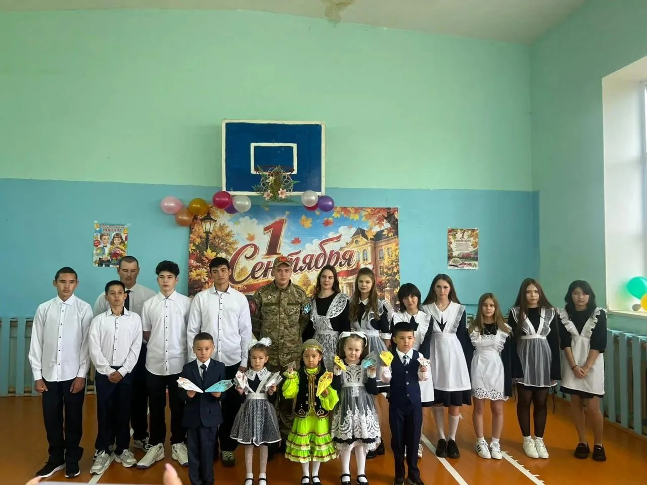 Сегодня в СОШ с.Дурасово состоялась традиционная торжественная линейка, посвященная Дню...