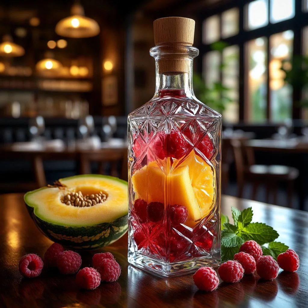 Малиново-дынная настойка 🍈🍓🍒

Нежная сладость спелой дыни, лёгкая кислинка малины и освежающая но