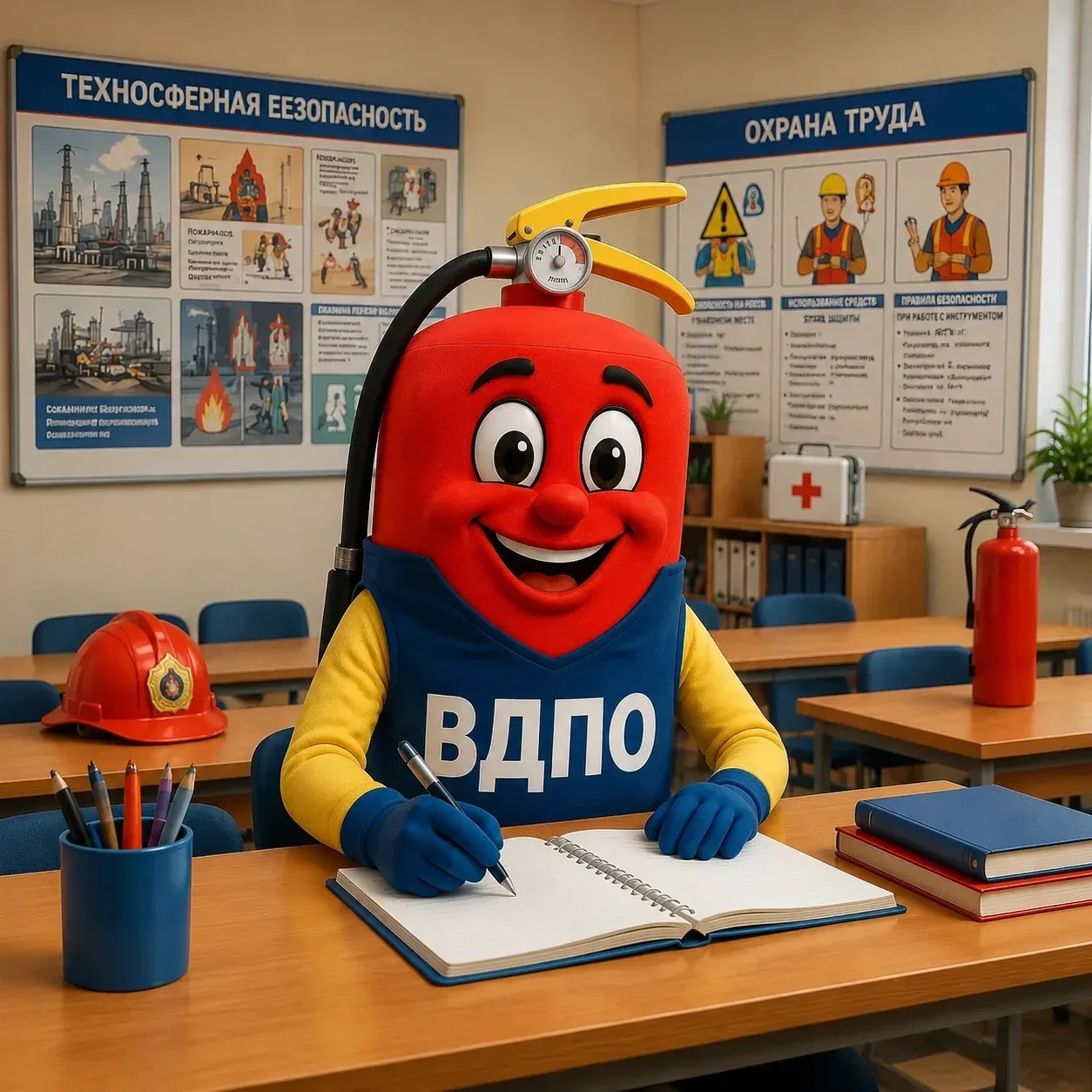 🔥Огонёк зовёт на учёбу! Друзья, не дайте знаниям о безопасности погаснуть!🧯