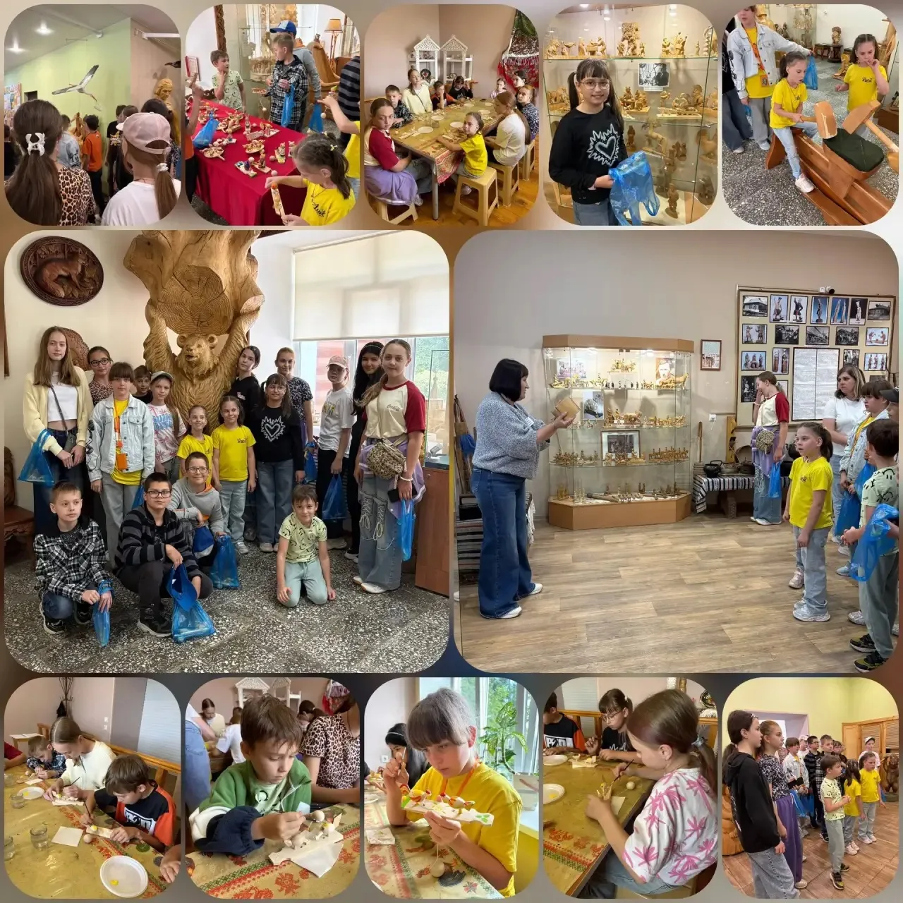 Сегодня мы отправились в настоящее сказочное путешествие! 🪵✨ Посетили музей богородской игрушки, гд