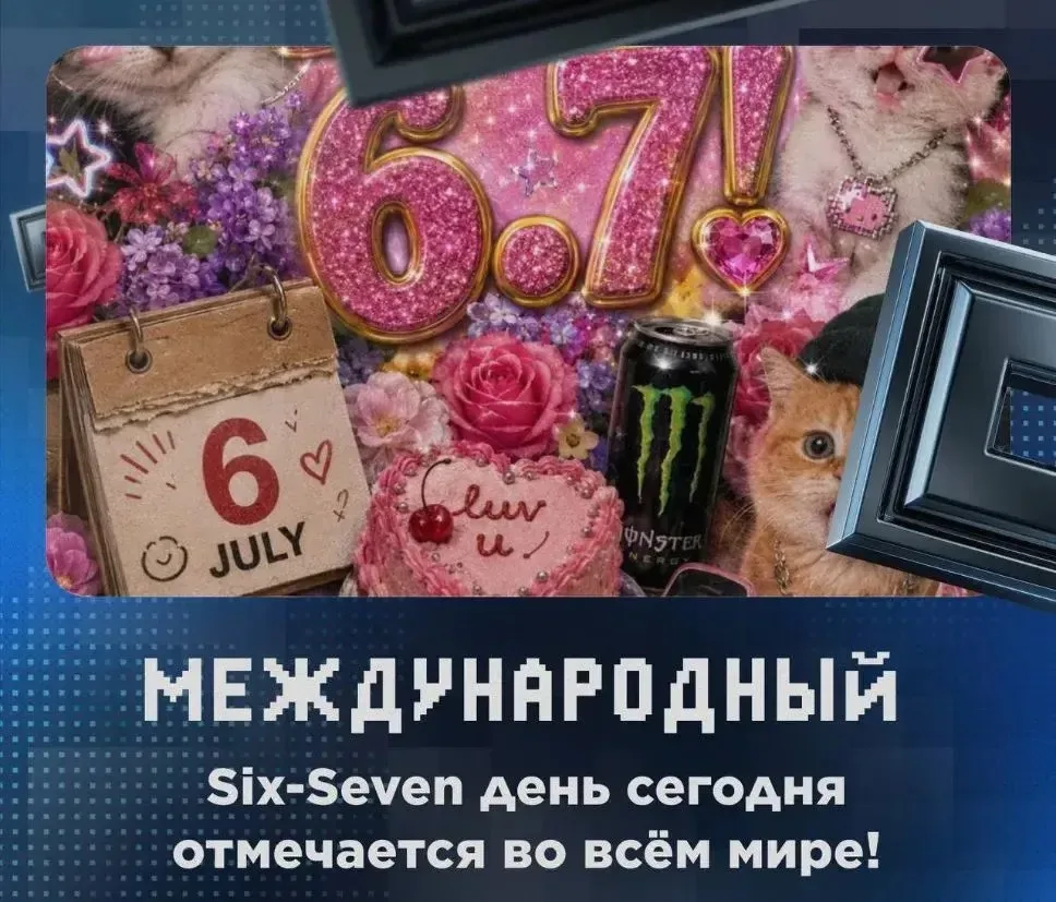 🎉 Тот самый день «Six-Seven» отмечается прямо сегодня!