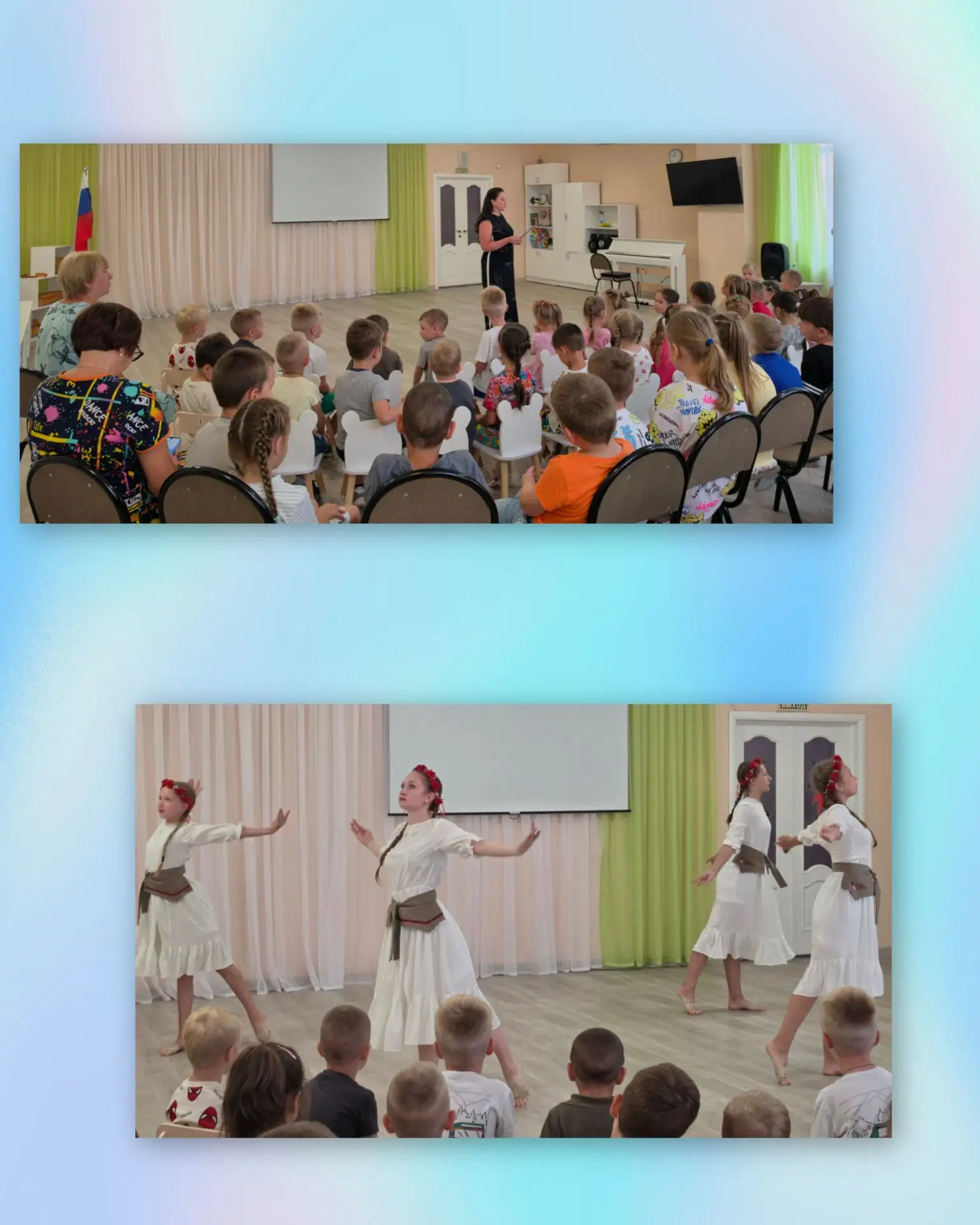 🔸В рамках социального партнёрства в нашем детском саду состоялся концерт городской шко...