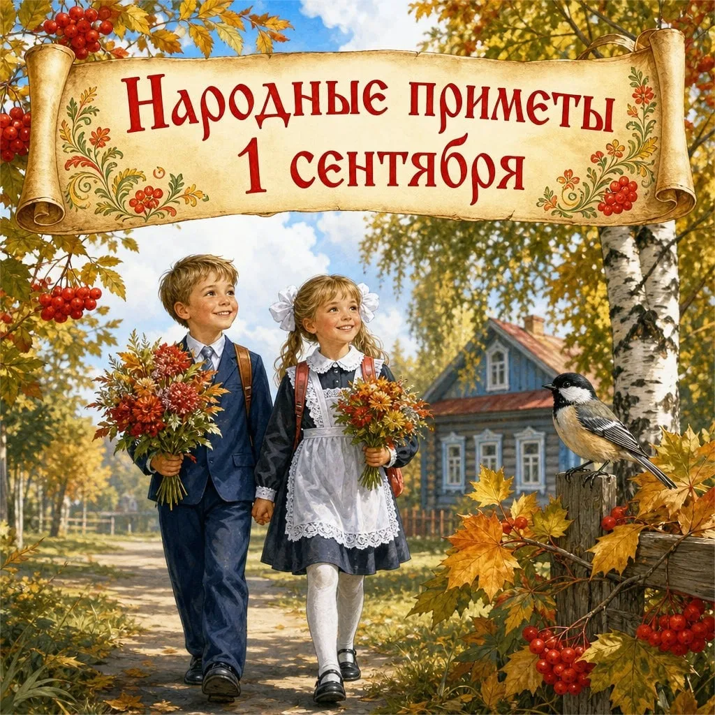 🌿 1 сентября — Народные приметы 🌿