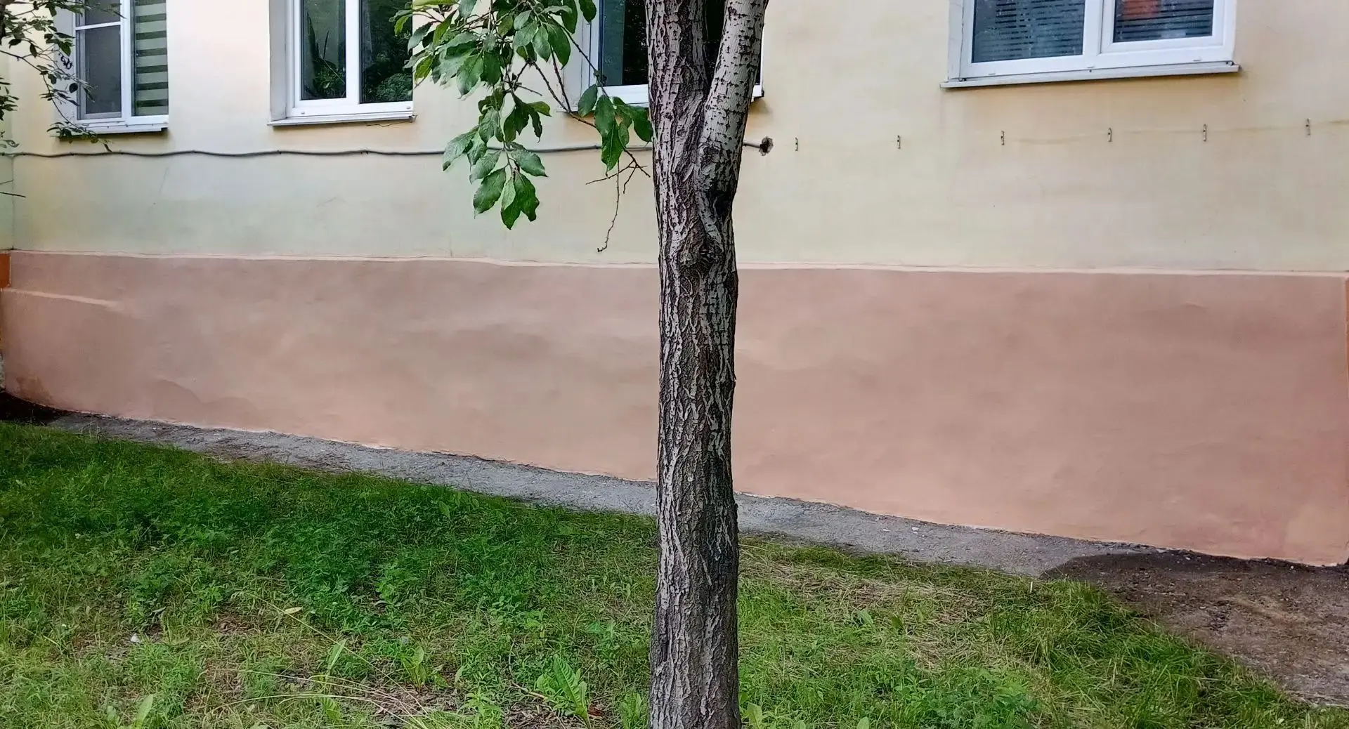 Ремонт цоколя произведён в доме №19 по ул. Новопроложенная.