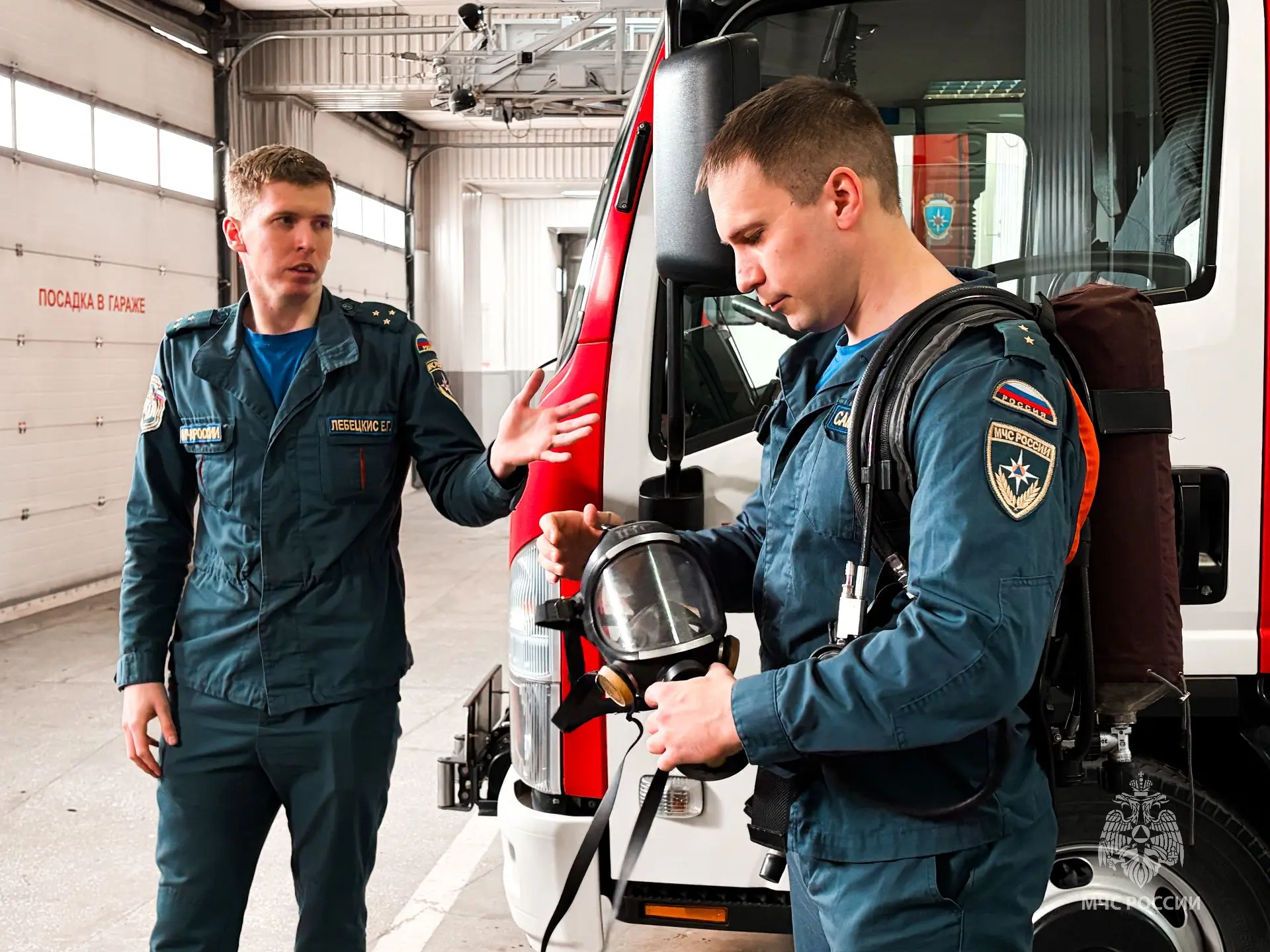🧑‍🚒Школьники узнали, как проходят рабочие будни огнеборцев  Для учеников Тетюшской средней школы был