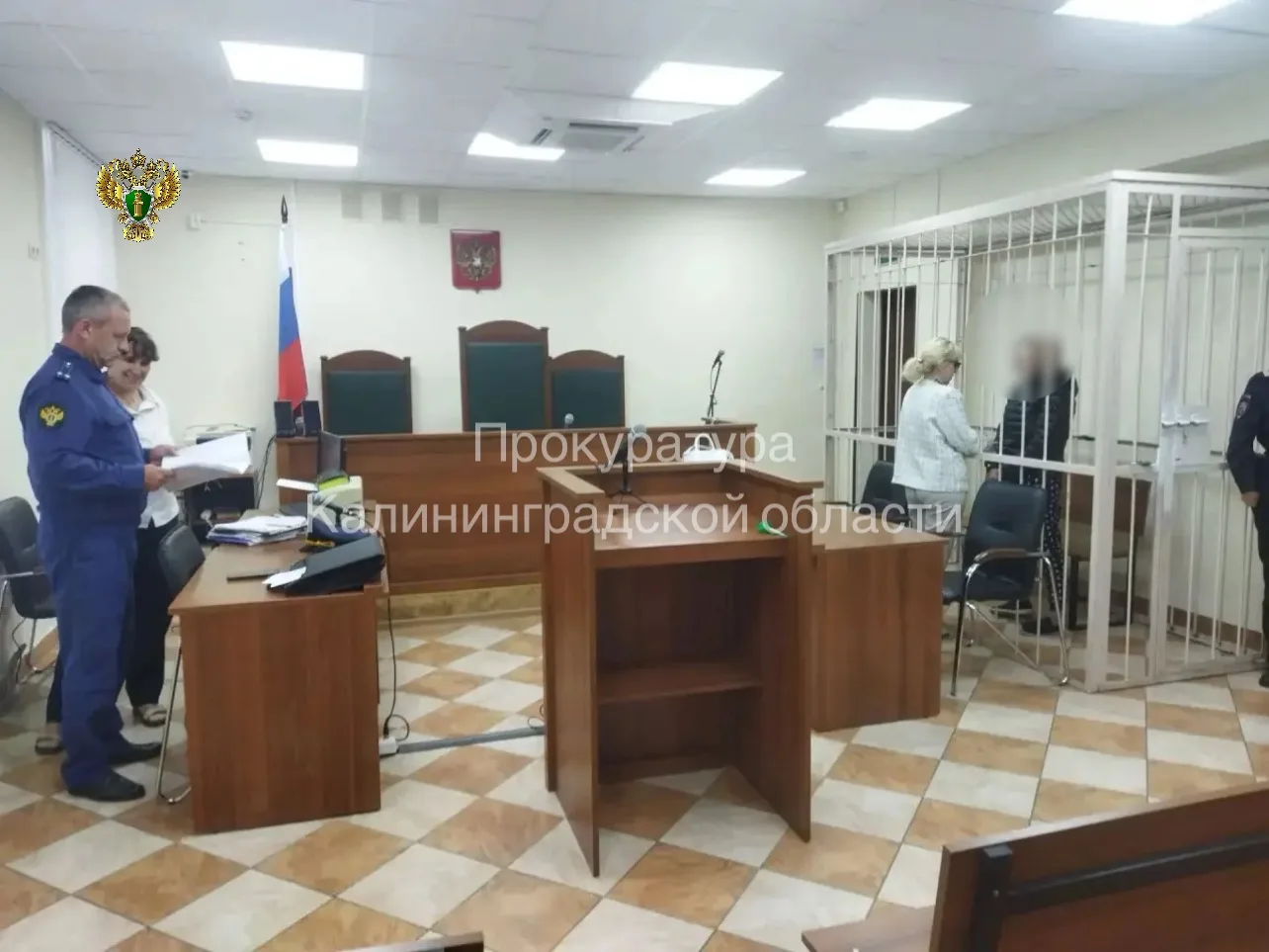 ❗️С учетом позиции  прокуратуры заключена под стражу жительница Немана, совершившая сме...