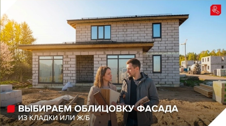 🏗 Чем отделывать фасад: подробный обзор решений для домов из кладки и ж/б