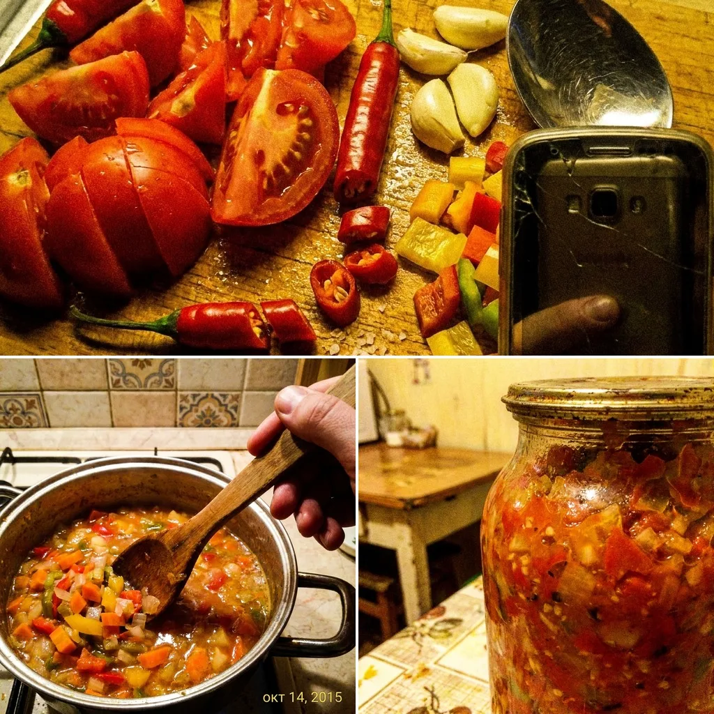 🌶️ ЗАКУСКА ПИКАНТНАЯ

Острая овощная закуска с перцем и чесноком — к мясу, картошке, на праздничный