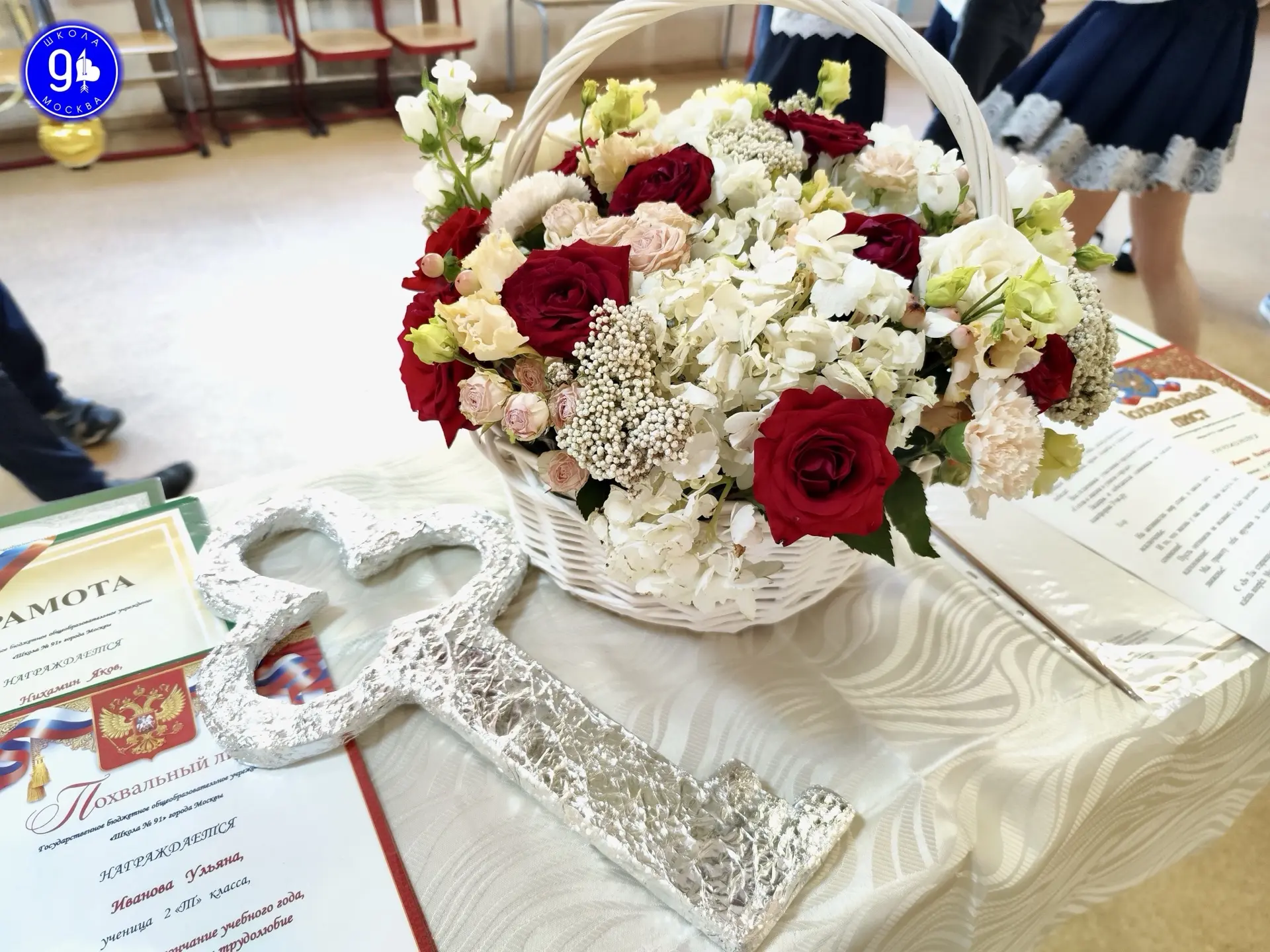 Торжественная линейка в начальных классах