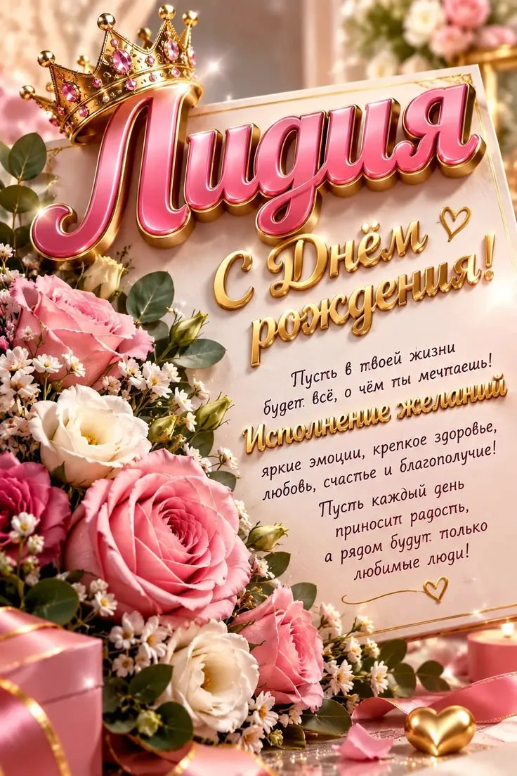 #сднёмрождения #лидия