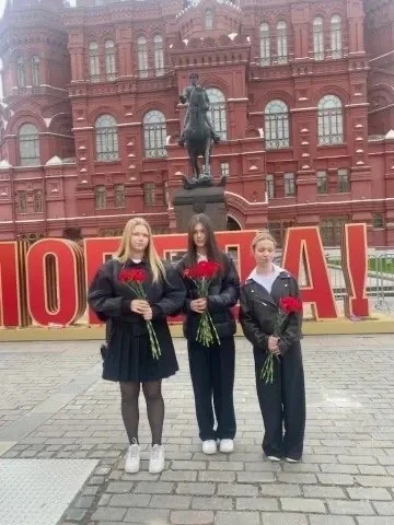 Накануне Дня Победы учащиеся Школы Ломоносова приняли участие в военно-патриотической акции «Победа»