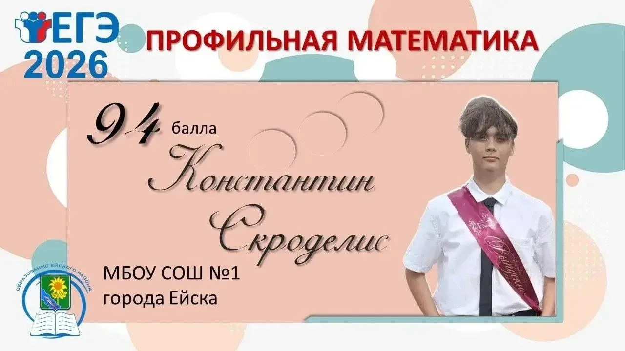 💫Знакомьтесь! 
🧑‍🎓Скроделис Константин, ученик 11 класса, доказал, что способен на многое: стольк