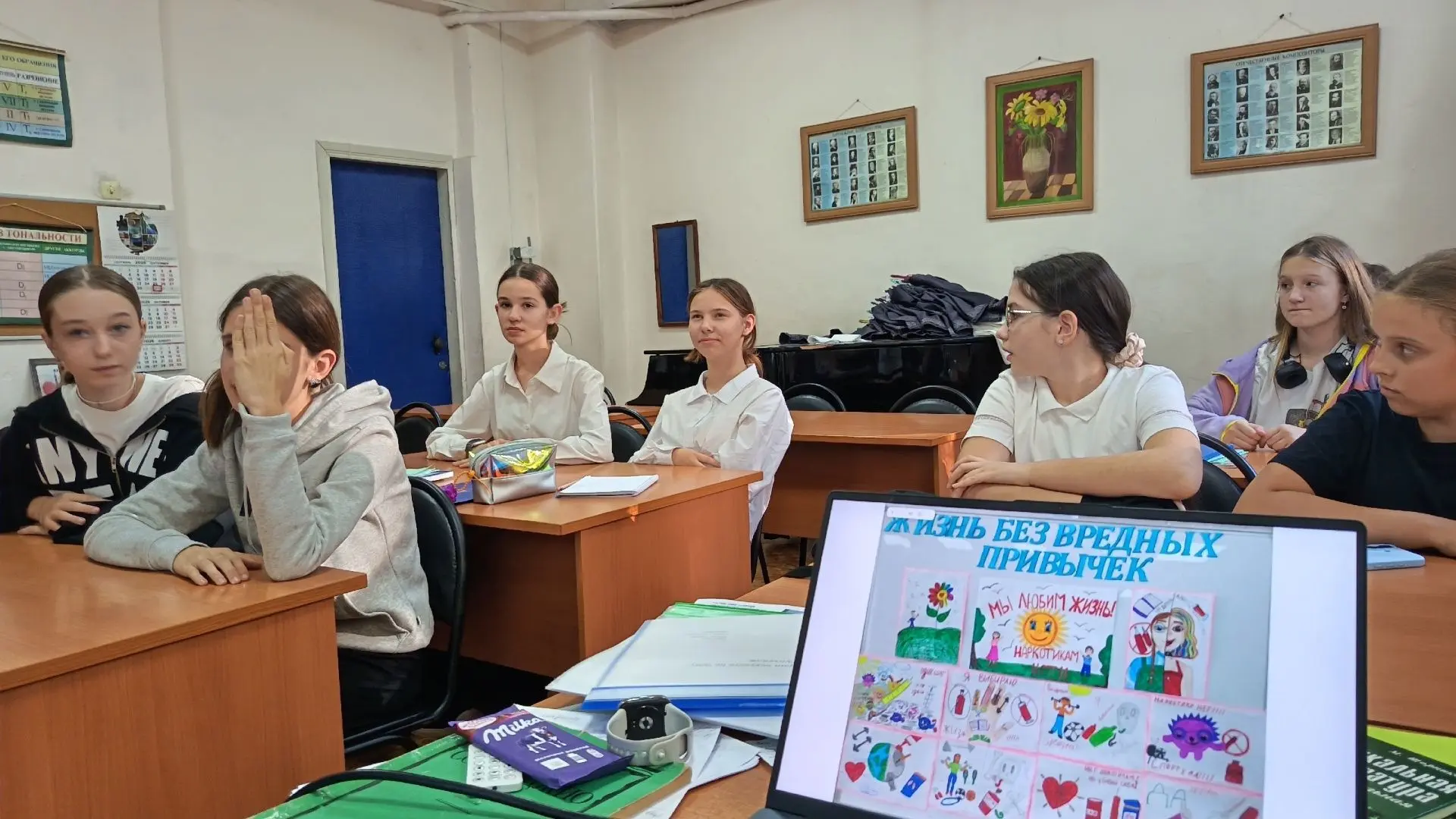 🏋️‍♀️В детской школе искусств состоялась важная встреча, посвященная здоровому образу ...