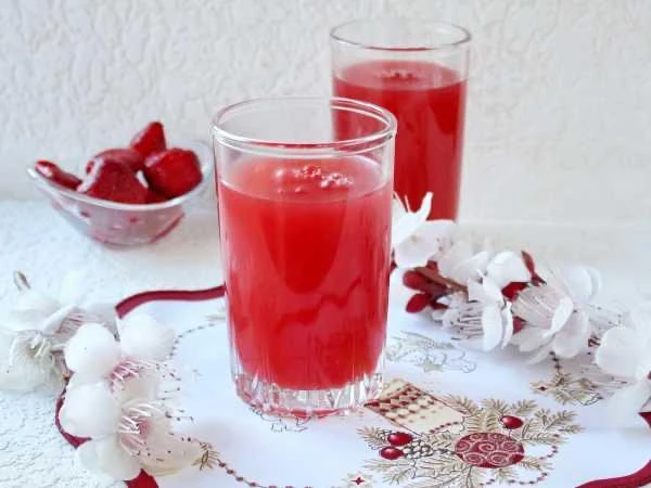 🍓 Кисель из замороженной клубники