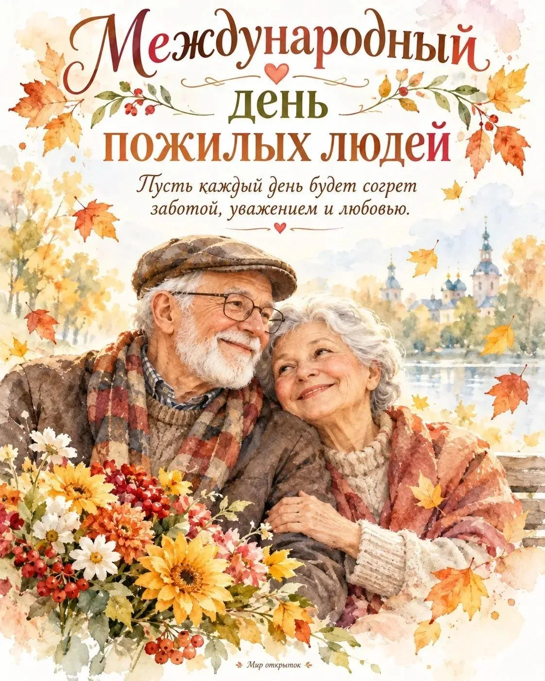 🎉С Международным днём пожилых людей!🎉