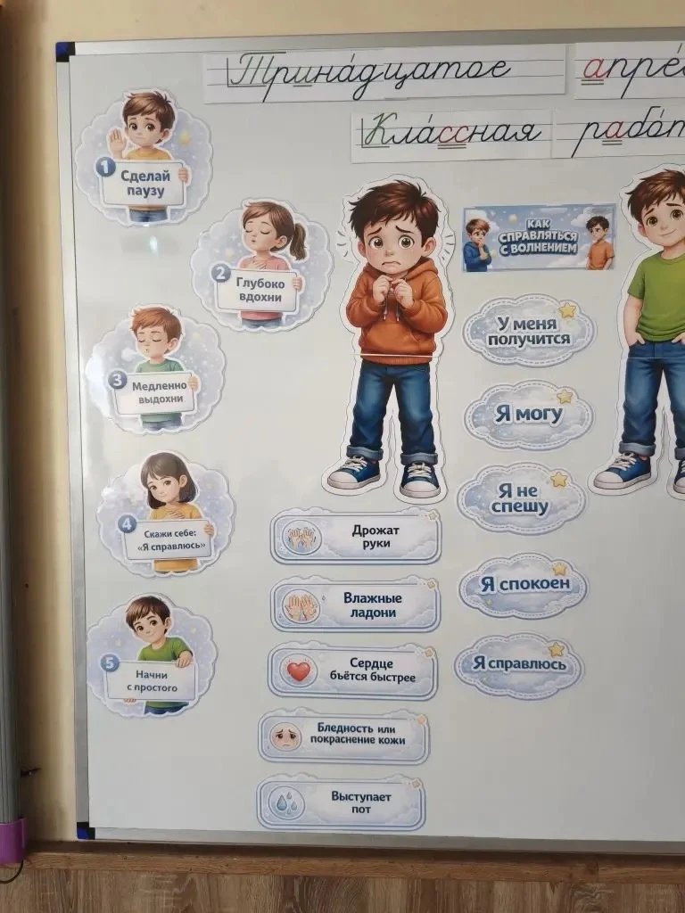 Начинаем новую рабочую неделю традиционно с Разговоров о важном. Тема сегодняшнего урока - волнение.
