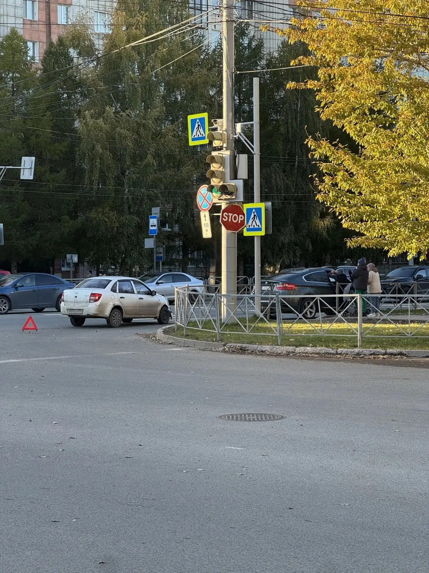 На бульваре Гагарина ДТП