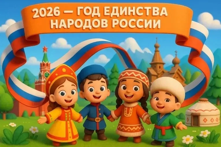 По решению президента РФ Владимира Владимировича Путина 2026 год объявлен Годом единств...