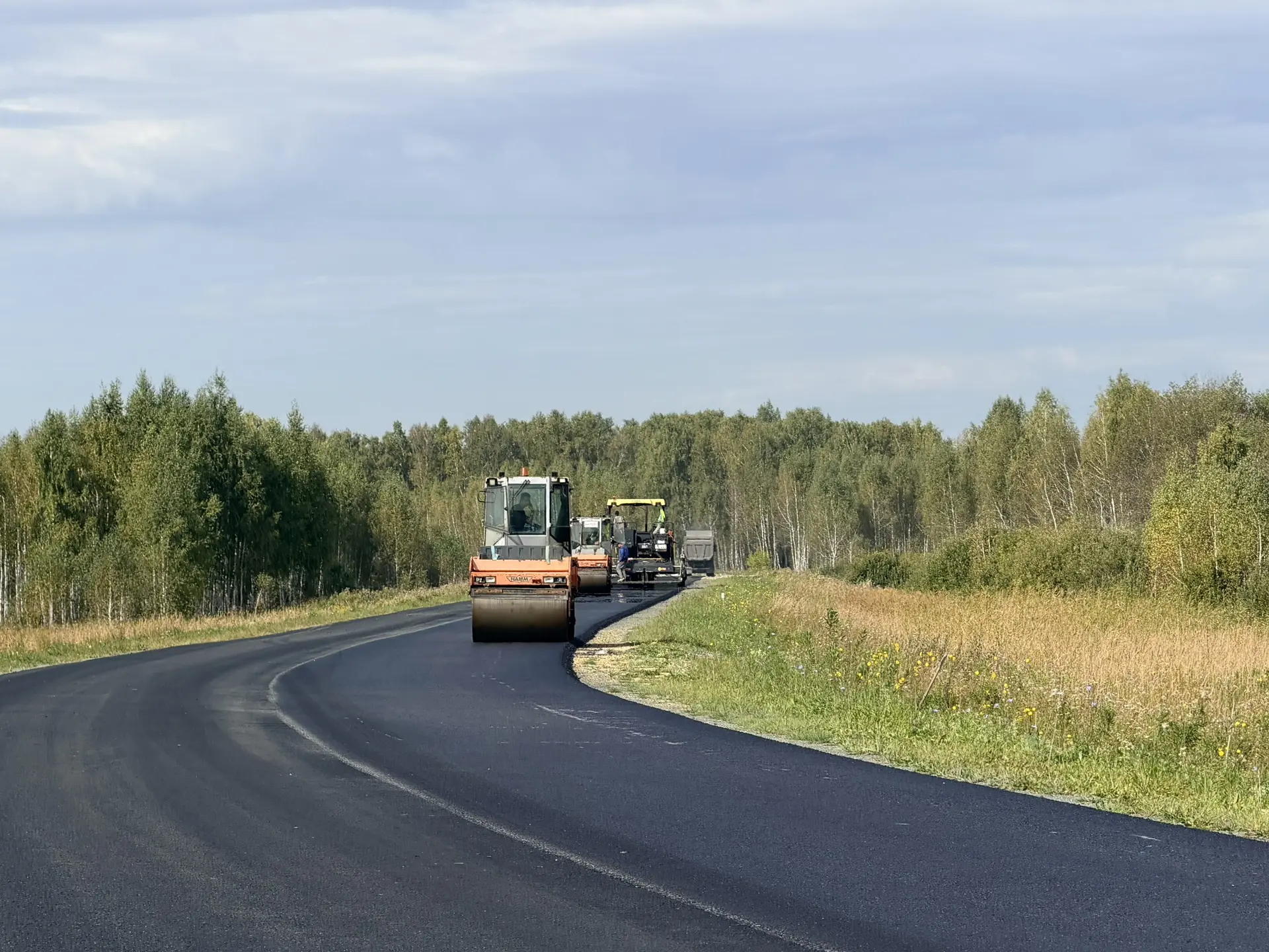 🚧 В Еткульском районе завершается ремонт дороги Шибаево – Челябинск – Октябрьское