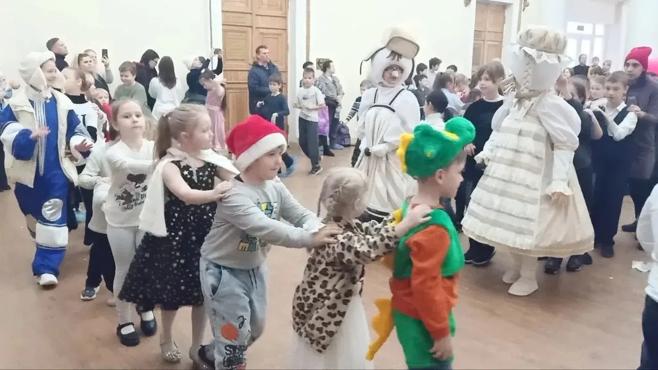 10 января, воспитанники группы духовно- нравственной направленности "Гвоздика" МОУ " Москворецкая ги