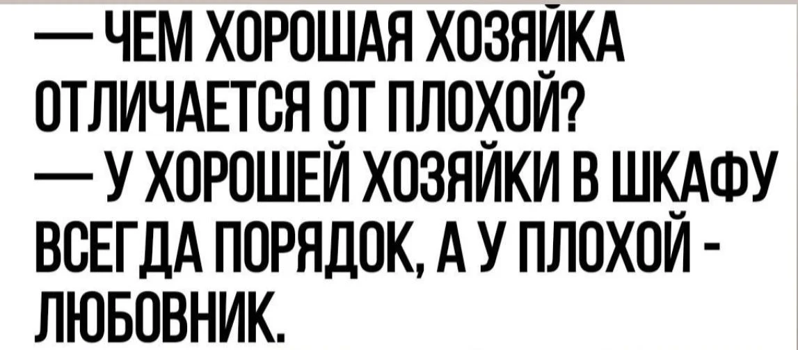 Всегда всем говорю, что я плохая хозяйка. И это объективно, думала я.