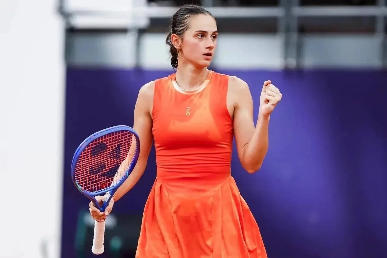 ⚡️Спортсменка отделения 🎾 тенниса «Олимпийских ракеток» 🤍❤️Анастасия Гасанова в июне выступит в от