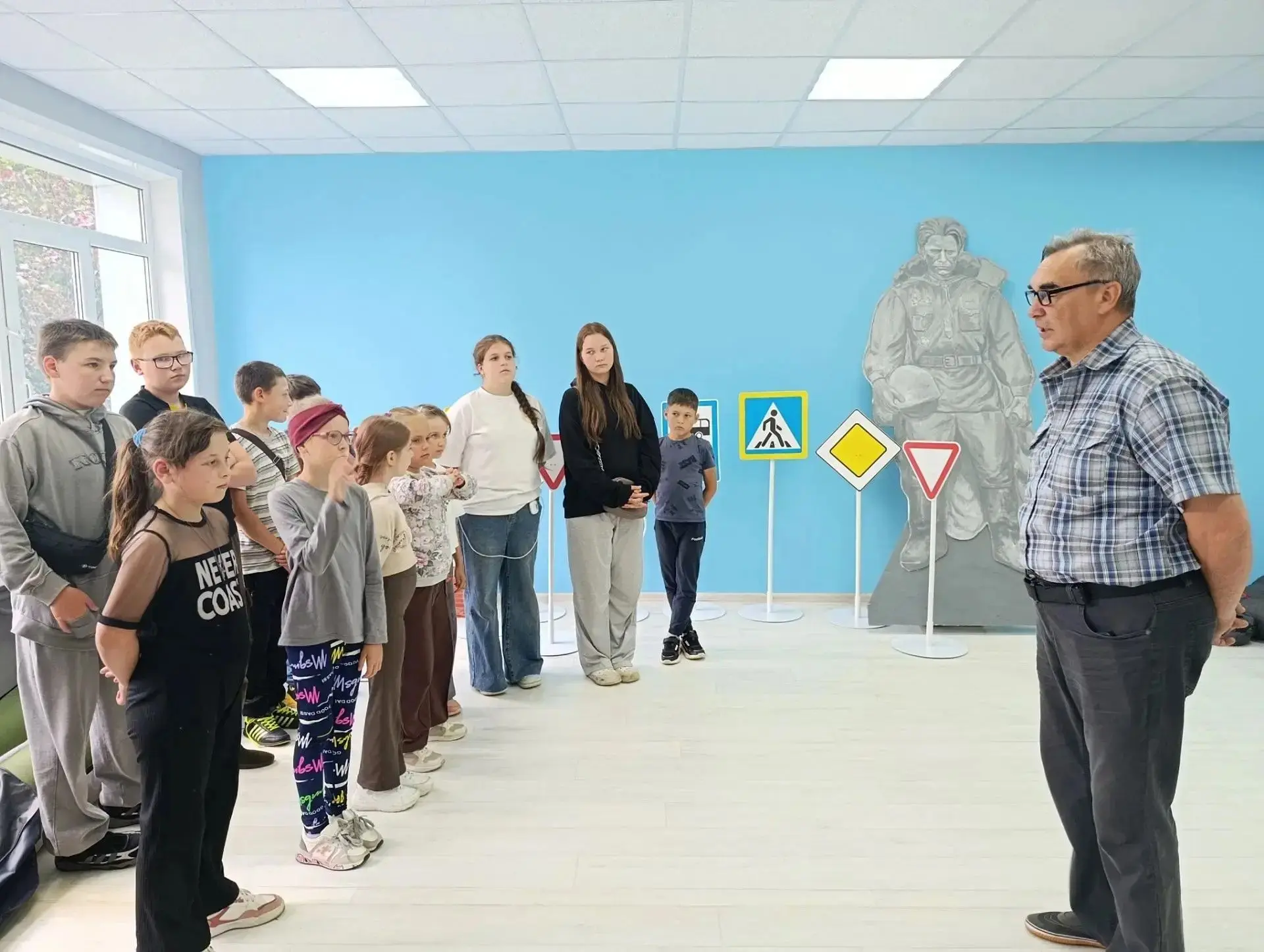 🚦 В рамках недели безопасности дорожного движения в нашем лагере прошла акция «Безопасность на доро