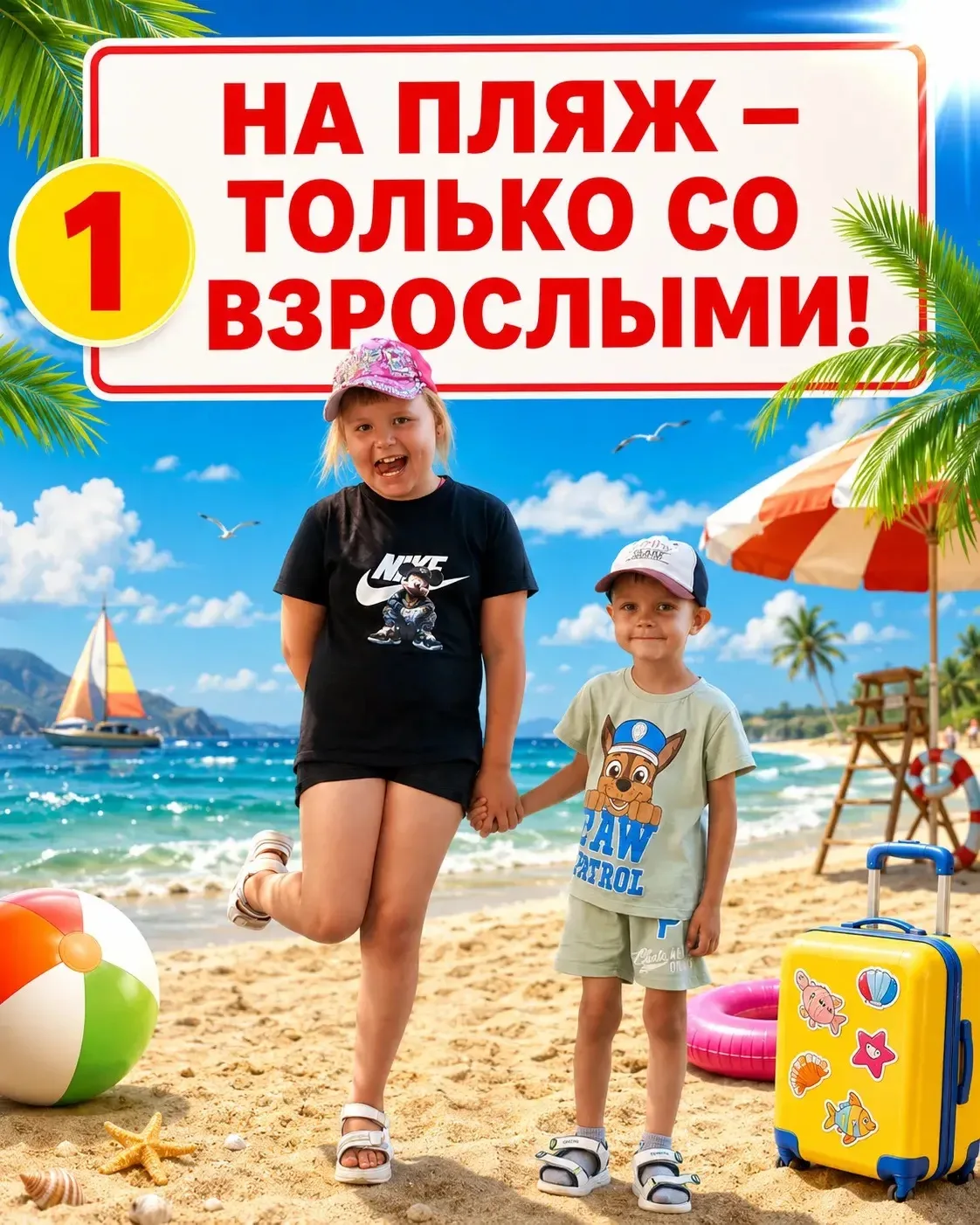 🌊 Безопасность на воде: учим детей не бояться, а быть осторожными! 🌊