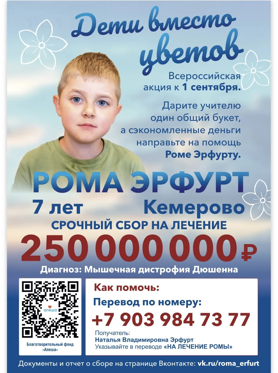 Благотворительный фонд помощи нуждающимся «Алёша» — российская