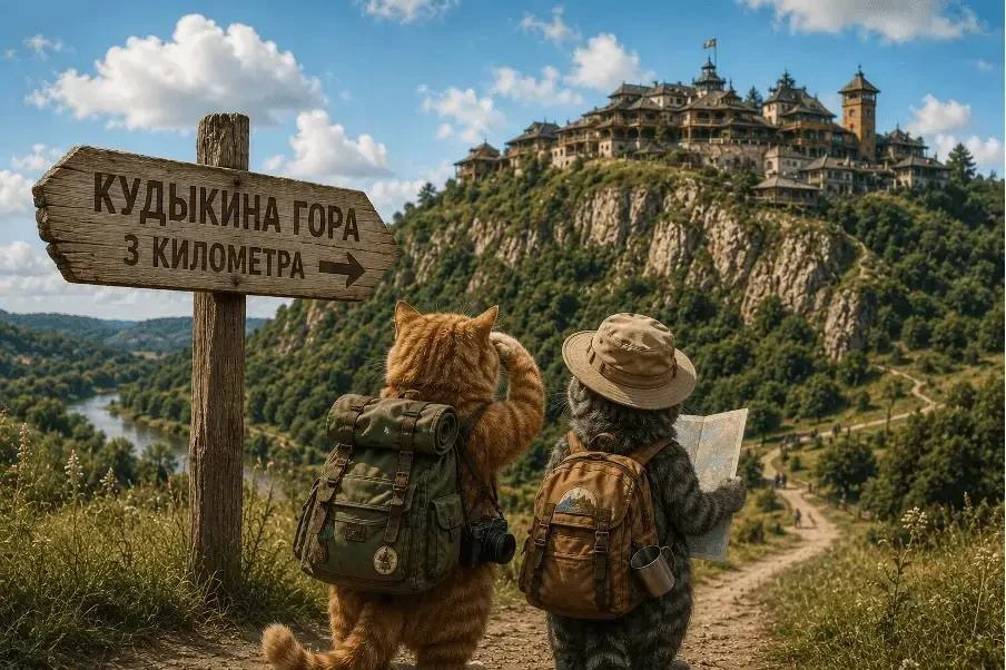 А вы куда? На Кудыкину Гору 😎