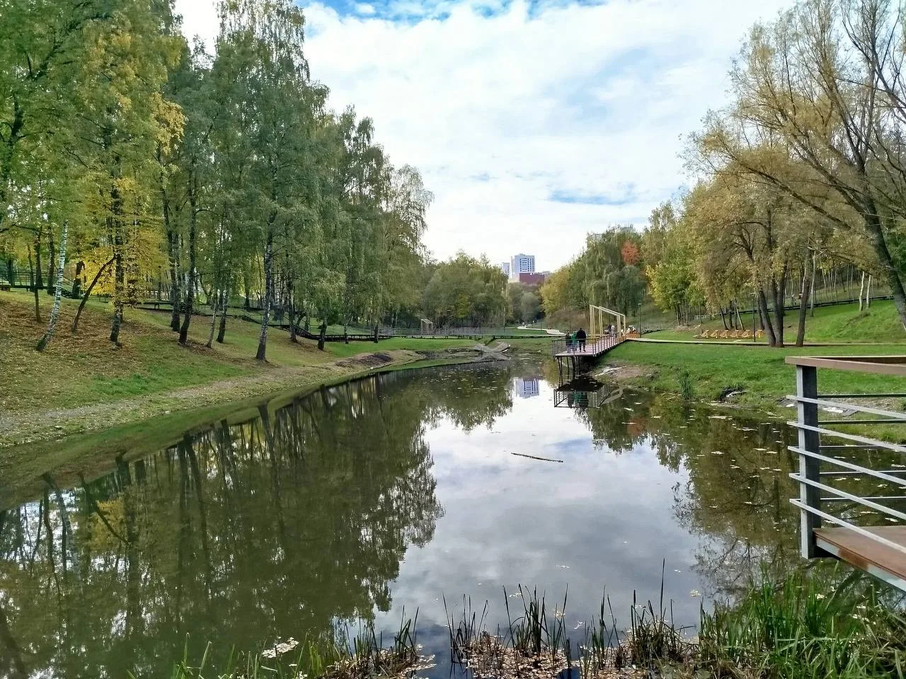 Прекрасный осенний день, проведённый на Шмелёвском ручье 🍂☀